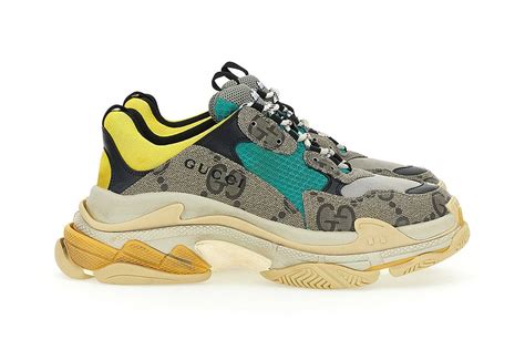 gucci x balenciaga triple s|balenciaga triple s sneakers.